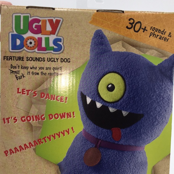 Ugly Dolls Feature Sounds Ugly Dog Talking Plush Stuffed Toy 30+ Sounds … - Picture 9 of 11
